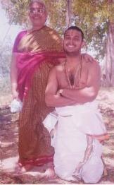 Amma with guruji