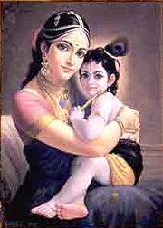 Yashoda Maata with Lord Sri Krishna